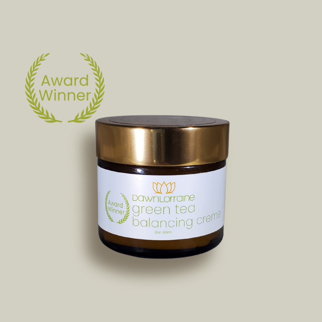 GREEN TEA BALANCING CREME – Dawn Lorraine Skincare